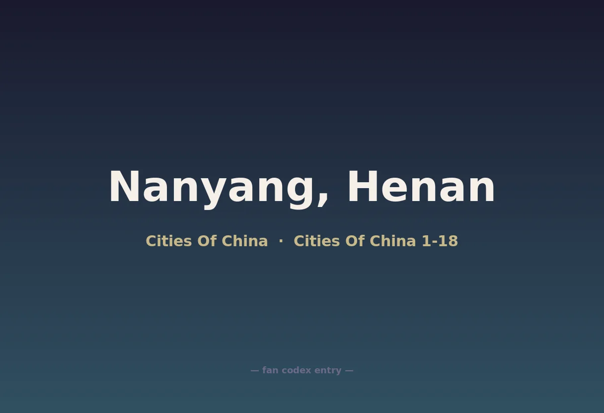 Nanyang, Henan