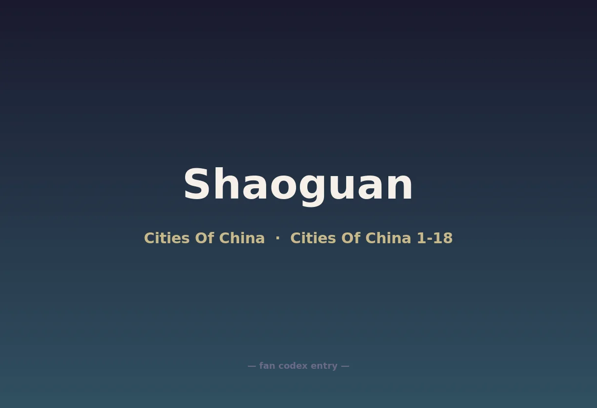 Shaoguan